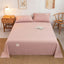 Bed Sheet Cover 120x210cm Solid Twin Size Bed Sheets Beds Fabric Single Double Sheet Home Sheets for Bed Flat Bed Sheet - Slobuy