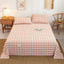 Bed Sheet Cover 120x210cm Solid Twin Size Bed Sheets Beds Fabric Single Double Sheet Home Sheets for Bed Flat Bed Sheet - Slobuy