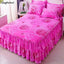 Bed Sheets Fashion Modern Washed Bedroom Comfortable Skin-friendly Mattress Bedspread Luxury Dormitory Bedding Queen King Size - Slobuy
