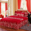Bed Sheets Fashion Modern Washed Bedroom Comfortable Skin-friendly Mattress Bedspread Luxury Dormitory Bedding Queen King Size - Slobuy