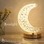 Bedroom Crystal Touch Dimming Night Light Girls Room Home Decor Aesthetics USB Bedside LED Ambient Table 3d Moon Lamp - Slobuy