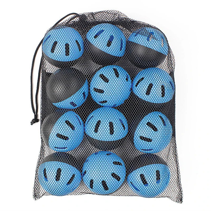 Beginner Plastic Baseball Practice Balls 16 Hole Air Flow Balls Indoor And Outdoor Lightweight Hitting Training Softballs - Slobuy