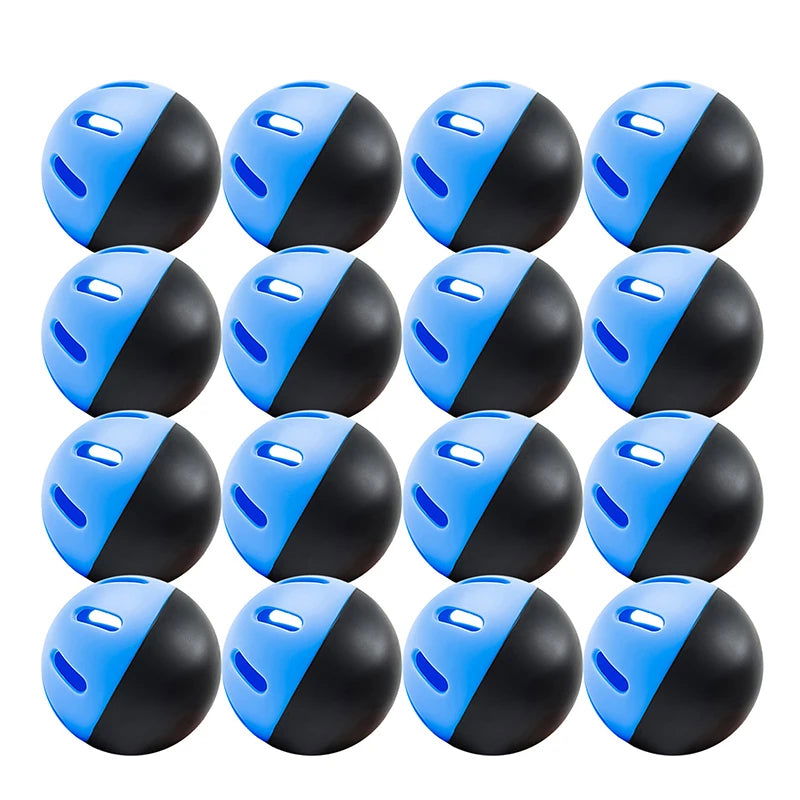 Beginner Plastic Baseball Practice Balls 16 Hole Air Flow Balls Indoor And Outdoor Lightweight Hitting Training Softballs - Slobuy