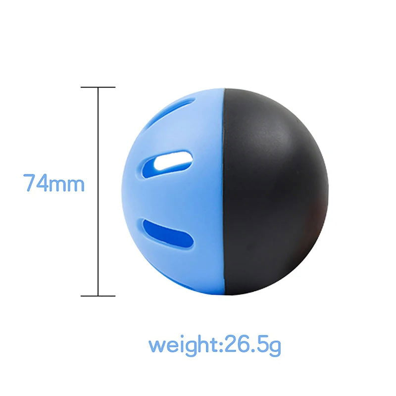 Beginner Plastic Baseball Practice Balls 16 Hole Air Flow Balls Indoor And Outdoor Lightweight Hitting Training Softballs - Slobuy