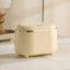 Beishan Mini Desktop Trash Can With Lid, Light Luxury Plastic Press Type Trash Can For Bathroom, Office, Bedroom, Living Room - Slobuy