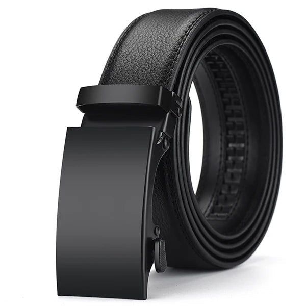 Belts Famous Brand Belt Men Mens Belts Quality Genuine Luxury Leather Belt For Men Belt Male Strap Male Metal Automatic Buckle - Slobuy