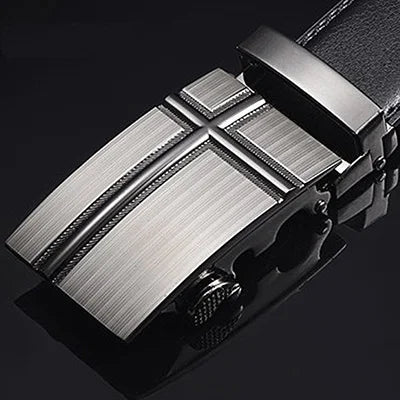 Belts Famous Brand Belt Men Mens Belts Quality Genuine Luxury Leather Belt For Men Belt Male Strap Male Metal Automatic Buckle - Slobuy