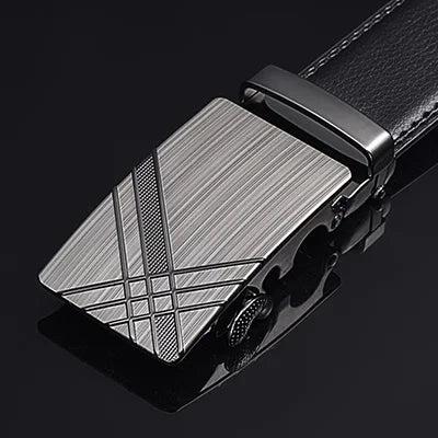 Belts Famous Brand Belt Men Mens Belts Quality Genuine Luxury Leather Belt For Men Belt Male Strap Male Metal Automatic Buckle - Slobuy
