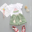BibiCola summer girls clothing set 2pcs tracksuit children cotton suit kids cartoon outfits short sleeve baby girls clothes sets - Slobuy
