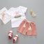 BibiCola summer girls clothing set 2pcs tracksuit children cotton suit kids cartoon outfits short sleeve baby girls clothes sets - Slobuy
