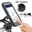 Bicycle Phone Holder Waterproof Phone Box Touch Screen Cases Bike Motor Motorcycle Handlebar Cellphones GPS Stand Rotate Fold - Slobuy
