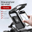 Bicycle Phone Holder Waterproof Phone Box Touch Screen Cases Bike Motor Motorcycle Handlebar Cellphones GPS Stand Rotate Fold - Slobuy