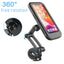 Bicycle Phone Holder Waterproof Phone Box Touch Screen Cases Bike Motor Motorcycle Handlebar Cellphones GPS Stand Rotate Fold - Slobuy