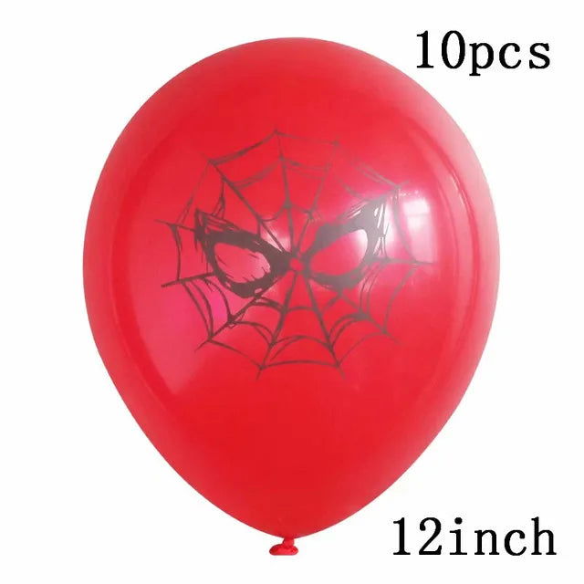 Big 3D Spiderman Iron Man Hero Aluminum Foil Balloons Birthday Party Decorations Kids Cartoon Baby Shower Supplies Gift Globos - Slobuy