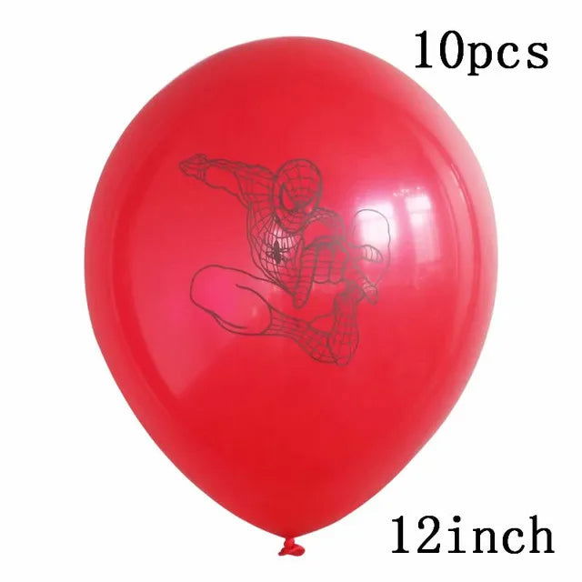 Big 3D Spiderman Iron Man Hero Aluminum Foil Balloons Birthday Party Decorations Kids Cartoon Baby Shower Supplies Gift Globos - Slobuy