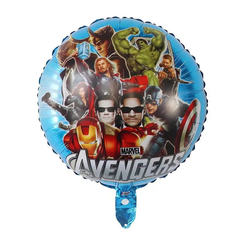 Big 3D Spiderman Iron Man Hero Aluminum Foil Balloons Birthday Party Decorations Kids Cartoon Baby Shower Supplies Gift Globos - Slobuy
