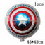 Big 3D Spiderman Iron Man Hero Aluminum Foil Balloons Birthday Party Decorations Kids Cartoon Baby Shower Supplies Gift Globos - Slobuy