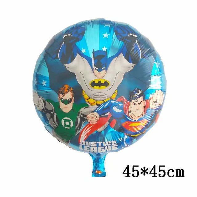 Big 3D Spiderman Iron Man Hero Aluminum Foil Balloons Birthday Party Decorations Kids Cartoon Baby Shower Supplies Gift Globos - Slobuy