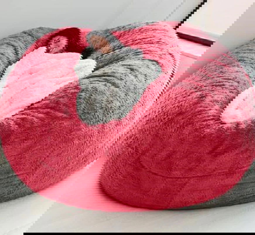 Big Bean Bag Sofa Puff No Filler Floor Seat Futon Lazy Sofa Bed Couch Tatami Comfy Lounge Chair - Slobuy