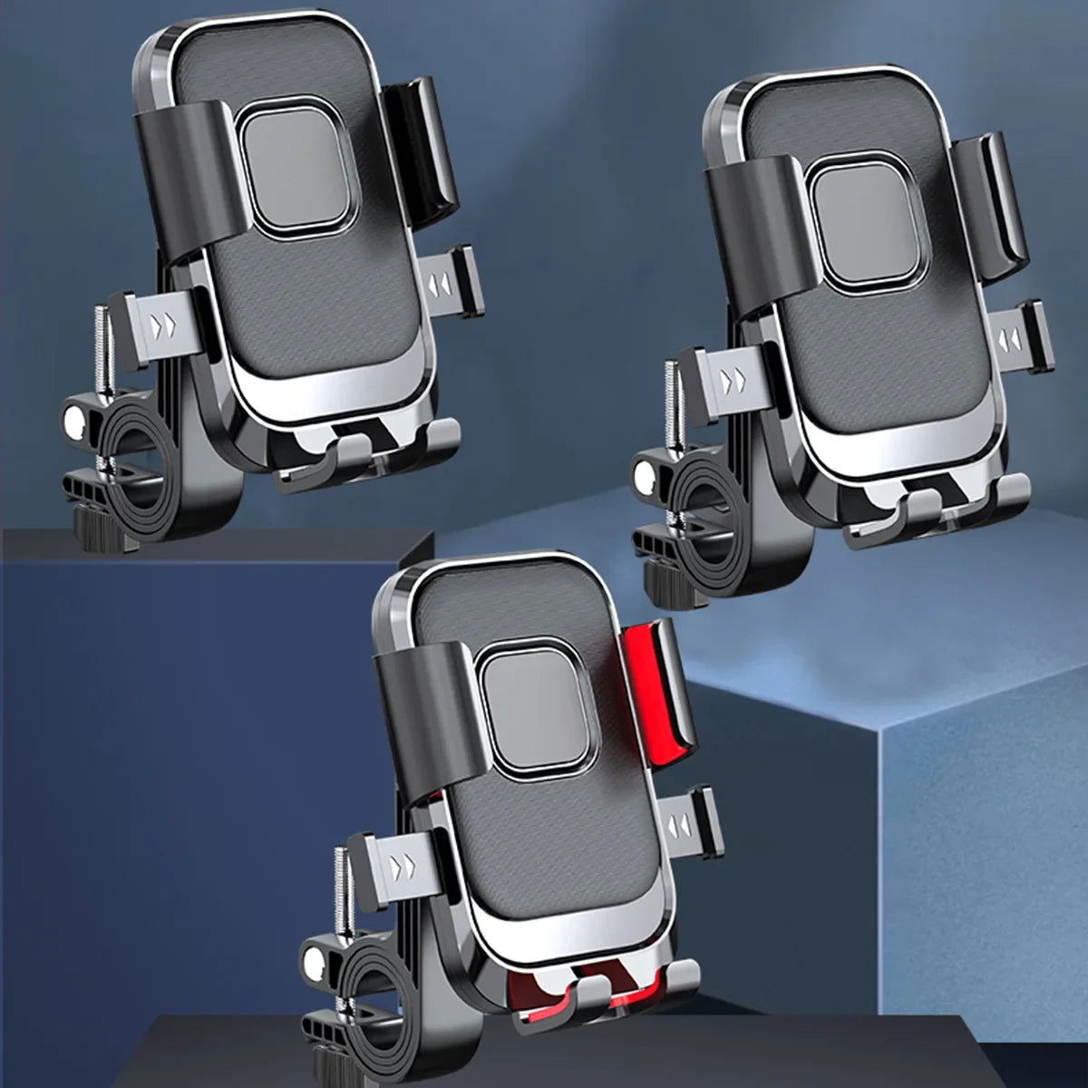 Bike Bicycle Mobile Phone Holder Stand Universal Scooter Motorcycle Motorbike Rearview Mirror Cellphone Mount Support - Slobuy