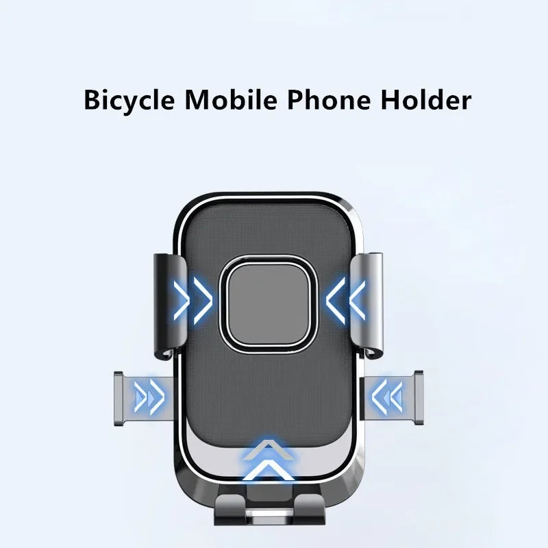 Bike Bicycle Mobile Phone Holder Stand Universal Scooter Motorcycle Motorbike Rearview Mirror Cellphone Mount Support - Slobuy