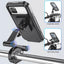 Bike Phone Holder Bicycle Motor Motorcycle Handlebar Phone Box Touch Screen Cases Waterproof Rotate Fold Smartphones GPS Stand - Slobuy