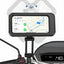 Bike Phone Holder Bicycle Motor Motorcycle Handlebar Phone Box Touch Screen Cases Waterproof Rotate Fold Smartphones GPS Stand - Slobuy