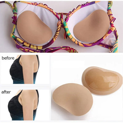 Bikini 2022 Chest Pad Bikini Set Push Up Padded Bikinis Swimsuit Women Swimwear Women 2022 Thicker Breathable Sponge Bra Pad - Slobuy
