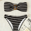 Bikini Sexy Women Swimsuit 2023 New Solid Bandeau Bikinis Set Thong Swimwear Summer Biquini 2 Piece Bathing Suit Beach Female - Slobuy