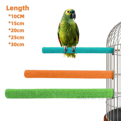 Bird Claw Beak Grinding Bar Standing Stick Parrot Station Pole Bird Supplies Parrot Grinding Stand Claws Cage Accessories - Slobuy