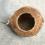 Bird Finch Parrot Nest Natural Coconut Shell Hanging Chain Cage Toys Swing House Birds Nest Supplies - Slobuy