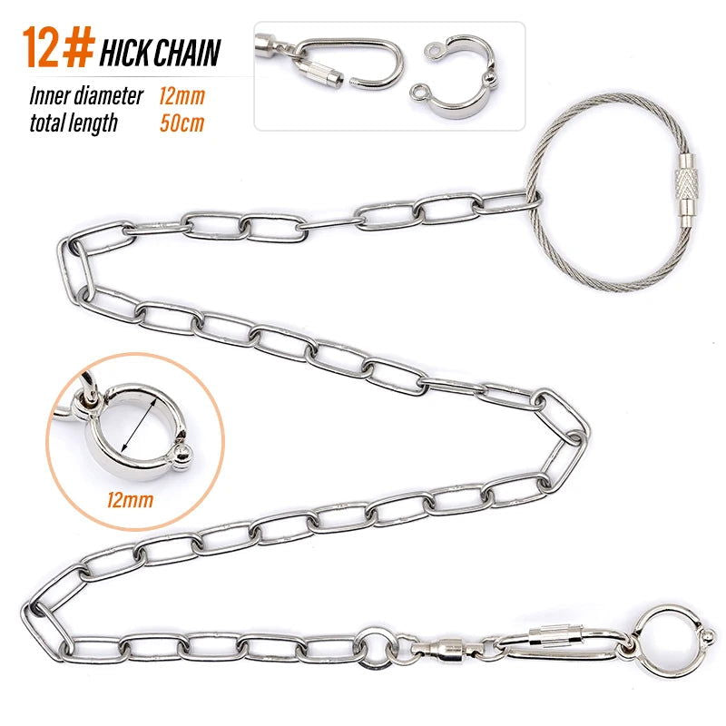 Bird Parrot Foot Chain Stainless Steel Ankle Foot Ring Stand Chain Outdoor Flying Training Starling  Pigeon  Bird Accessories - Slobuy