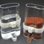 Bird Water Dispenser Bird Food Feeder Automatic Parakeet Bird Waterer Food Feeder Dispenser for Parrot Bird Cage Accessories - Slobuy