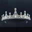 Black Big Rhinestone Crystal Rhinestone Party Wedding Hair Jewelry Accessories Birthday Tiaras Halloween Crown Women - Slobuy