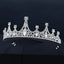 Black Big Rhinestone Crystal Rhinestone Party Wedding Hair Jewelry Accessories Birthday Tiaras Halloween Crown Women - Slobuy