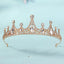 Black Big Rhinestone Crystal Rhinestone Party Wedding Hair Jewelry Accessories Birthday Tiaras Halloween Crown Women - Slobuy