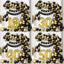 Black Gold Balloon Garland Arch Kit Confetti Latex Balloon Happy 18 30 40 50 Year Old Birthday Party Decor Adults Anniversary - Slobuy