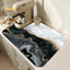Black Marbling Super Absorbent Tableware Dish Drying Mat Kitchen Bottle Anti-slip Rug Luxury Kettle Dinnerware Bar Counter Tool - Slobuy