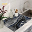 Black Marbling Super Absorbent Tableware Dish Drying Mat Kitchen Bottle Anti-slip Rug Luxury Kettle Dinnerware Bar Counter Tool - Slobuy