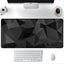Black Mouse Pad Rug Deskpad Slipmat 90x40 Mat Computer Beat Pad Desk Protection Rubber Mouse Pad - Slobuy