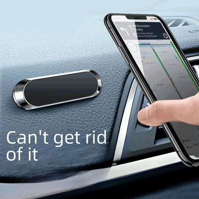 Black Tech Magnetic Car Vent Mount Phone Holder Automobile Accessories Dashboard Sticky Pad Universal Car Bracket - Slobuy