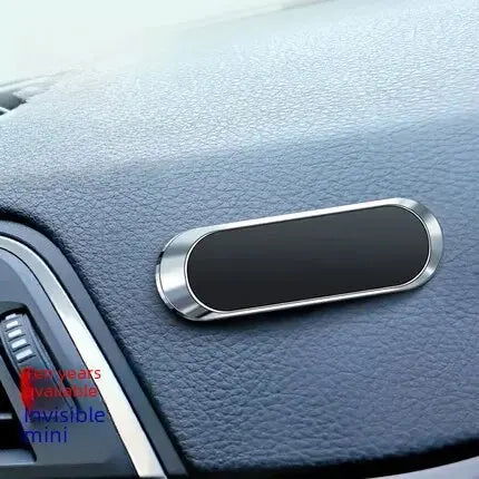 Black Tech Magnetic Car Vent Mount Phone Holder Automobile Accessories Dashboard Sticky Pad Universal Car Bracket - Slobuy