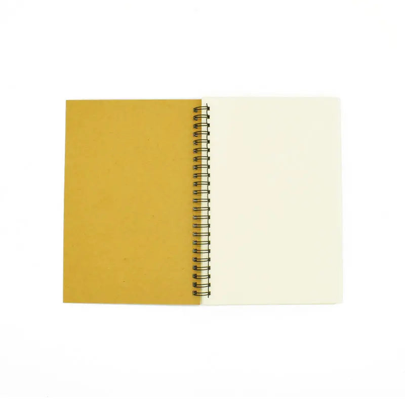 Blank Notebook A5 A6 Spiral Sketchbook Graffiti Notebook Diary Jouranl school supplies 50 Sheets Kawaii korean stationery - Slobuy