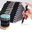 23pcs Retractable Ballpoint Pen Large Capacity 0.5mm Ballpoint Pen Black/Red/Blue Replaceable Refill Stationery School Supplies - Slobuy