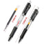 23pcs Retractable Ballpoint Pen Large Capacity 0.5mm Ballpoint Pen Black/Red/Blue Replaceable Refill Stationery School Supplies - Slobuy