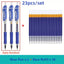 23pcs Retractable Ballpoint Pen Large Capacity 0.5mm Ballpoint Pen Black/Red/Blue Replaceable Refill Stationery School Supplies - Slobuy