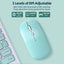 Bluetooth Mouse for IPad Samsung Huawei Lenovo Android Windows Tablet Wireless Mouse for Notebook Computer Laptop Accessories - Slobuy