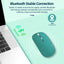 Bluetooth Mouse for IPad Samsung Huawei Lenovo Android Windows Tablet Wireless Mouse for Notebook Computer Laptop Accessories - Slobuy