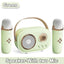 Bluetooth Speaker With 1-2 Wireless Microphone Support Karaoke TF Card FM Play HIFI Bass Handsfree Call Children's Birthday Gift - Slobuy