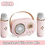 Bluetooth Speaker With 1-2 Wireless Microphone Support Karaoke TF Card FM Play HIFI Bass Handsfree Call Children's Birthday Gift - Slobuy